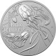 . 1 acoin x AUSTRALIA 1 DOLAR 2023 MEDUSA BOX JELLYFISH Serie ANIMALES PELIGROSOS 4ª MONEDA DE PLATA ONZA OZ cápsula