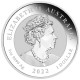 . .1 DOLAR 2016 AUSTRALIA AÑO LUNAR DEL MONO PLATA Silver Oz