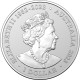 . 1 aacoin AUSTRALIA 1 DOLAR 2023 RINOCERONTE BLANCO 4ª MONEDA DE PLATA PURA cápsula ONZA OZ Australian Zoo RHINOCEROS