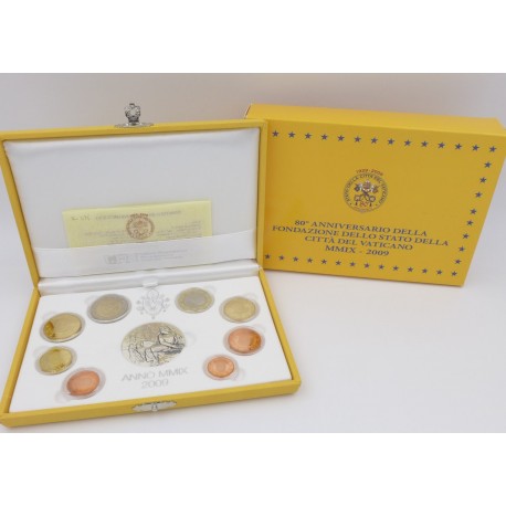 . 2015 VATICANO ESTUCHE EUROS PROOF + 20 EUROS PLATA SILVERSET