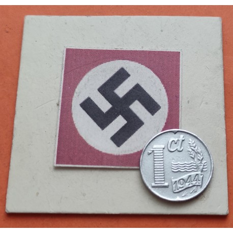 HOLANDA 1 CENTIMO 1944 KM*170 ZINC III REICH NAZI @RARA@ WWII