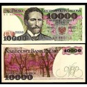 POLONIA 10000 ZLOTY 1988 STANISLAW WYSPIANSKI Pick 151B BILLETE SC Poland 10000 Zlotych UNC BANKNOTE