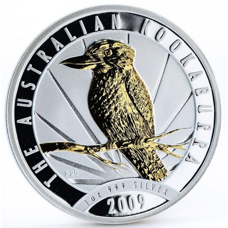 AUSTRALIA 1 DOLAR 2009 KOOKABURRA PLATA SC SILVER DOLLAR