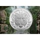 . 1 acoin CAMBOYA 3000 RIELS 2022 TIGRE DE INDOCHINA 1ª MONEDA DE PLATA ONZA Oz LOST TIGERS OF CAMBODIA