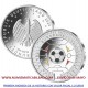 . 1 aaacoin @ENVIO HOY@ ALEMANIA 11 EUROS 2024 Letra A EUROCOPA DE FUTBOL MONEDA DE PLATA y COLORES SC