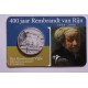 HOLANDA 5 EUROS 2006 PINTOR REMBRANDT 400 ANIVERSARIO MONEDA DE PLATA en COINCARD SC The Netherlands