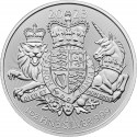 . .2 LIBRAS 2016 INGLATERRA AÑO LUNAR DEL MONO PLATA Silver Oz