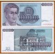 . YUGOSLAVIA 10000 DINARA 1993 Pick 129 MBC BILLETE DINAR