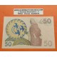 @PVP NUEVO 90€@ SUECIA 50 KRONOR 1981 R REY GUSTAVO III Pick 53C BILLETE CIRCULADO Sweden 50 Coronas