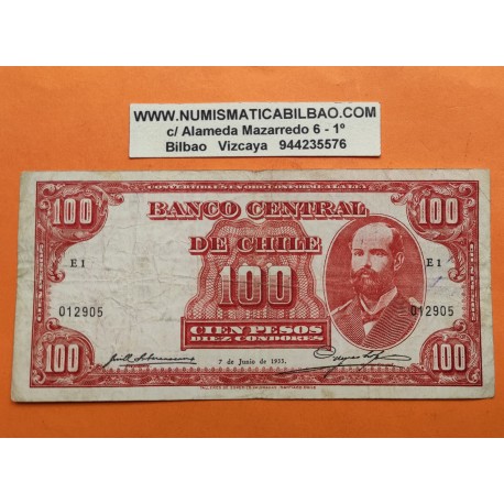 . PARAGUAY 50 GUARANIES 1952 ESTIGARRIBIA Pick 197B SC BILLETE