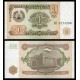 . TURKMENISTAN 5 MANAT 2003 Pick 2 SC BILLETE BANKNOTE