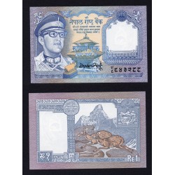 . NEPAL 10 RUPIAS 2002 Pick45 POLYMER SC POLIMERO BILLETE