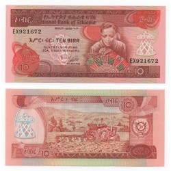 ETHIOPIA 10 CENTIMOS 1943/1944 COBRE SC- KM*34 ETIOPIA