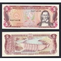 REPUBLICA DOMINICANA 5 PESOS 1990 PRESA HIDROELECTRICA Pick 131 BILLETE SC Dominican Republic UNC BANKNOTE