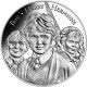 FRANCIA 10 EUROS 2021 HARRY POTTER, RON y HERMIONE nº 9/18 MONEDA DE PLATA SC Estuche