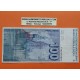 @PVP UNC 600€@ SWITZERLAND 100 FRANCS 1975 FRANCESCO BORROMINI Pick 57.A.48 Signal BG-LS CIRCULATED BANKNOTE