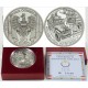 AUSTRIA 20 EUROS 2003 PLAN MARSHALL JEEP WWII KM.3107 MONEDA DE PLATA PROOF ESTUCHE Österreich Nachkriegszeit