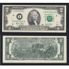 1 billete "DE LA SUERTE" x ESTADOS UNIDOS 2 DOLARES 2003 Sello Letra I Minneapolis THOMAS JEFFERSON Pick 516 SC USA $2 Dollars