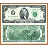 1 billete "DE LA SUERTE" x ESTADOS UNIDOS 2 DOLARES 2013 Letra K DALLAS (Texas) THOMAS JEFFERSON Pick 516 BILLETE SC USA