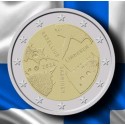 . 1 aaaacoin @12/SEPT. Envío@ FINLANDIA 2 EUROS 2024 ARQUITECTURA FINLANDESA 2ª MONEDA CONMEMORATIVA Tirada 400.000