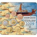 GRECIA CARTERA OFICIAL EUROS 2008 BU SET KMS