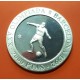 . 1 moneda + CÁPSULA + CERTIFICADO x ESPAÑA 2000 PESETAS 1990 FUTBOL Jugador OLIMPIADA BARCELONA 1992 1ª Serie PLATA PROOF