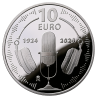 . 1 aaaaacoin @25/SEP Envío@ ESPAÑA 10 EUROS 2024 CENTENARIO DE LA RADIO Tirada 5.000 MONEDA PLATA ESTUCHE FNMT