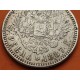 @MUY RARA - DEFECTO EN CANTO@ RUSIA 1 RUBLO 1887 ZAR ALEXANDER III KM.Y.46 MONEDA DE PLATA Russia