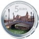 . 1 aaaacoin ESPAÑA 5 EUROS 2024 XIII SERIE IBEROAMERICANA - SEVILLA @COLORES@ MONEDA DE PLATA PROOF ESTUCHE FNMT