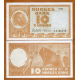 NORUEGA 10 KRONER 1971 CRISTIAN MICHELSEN BARCO Pick 31F BILLETE SC @ESCASO@ Norway UNC BANKNOTE