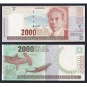 COSTA RICA 2000 COLONES 1997 Julio 30 TIBURON MARTILLO y DELFIN CLODOMIRO Pick 265 BILLETE SC Serie A UNC BANKNOTE