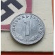 .ALEMANIA 1 REICHSPFENNIG 1945 E ESVASTICA NAZI III REICH @RARA@