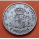 .AMADEO I 5 PESETAS 1871 * 18/71 SDM PLATA ESPAÑA 4 DURO SILVER