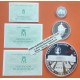 ESPAÑA 25 ECU 1994 BATALLA DE LEPANTO CERVANTES PLATA FNMT SET