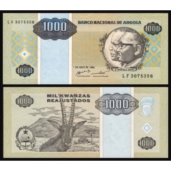 ANGOLA (Portugal) 10000 KWANZAS 1995 UNC PICK 135