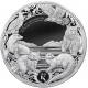 . .50 FRANCOS 2016 RWANDA SURICATO PLATA SC 1 Oz SILVER RUANDA