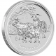 AUSTRALIA 2 DOLARES 2015 AÑO DE LA CABRA 2ª SERIE LUNAR MONEDA DE PLATA $2 dollar silver OZ ONZA Ounce YEAR OF THE SHEEP