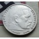 . 1º AÑO DE EMISIÓN x ALEMANIA 2 MARCOS 1936 D AGUILA y ESVASTICA NAZI III REICH KM.93 MONEDA DE PLATA Germany 2 Reichsmark R/2