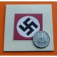 ALEMANIA 1 REICHSPFENNIG 1944 B AGUILA SOBRE ESVASTICA NAZI III REICH KM.97 MONEDA DE ZINC MBC++ Germany III REICH