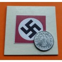 DITTRES REICH GERMANY 5 REICHSPFENNIG 1940 F SWASTIKA NAZI ZINC