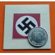 DITTRES REICH GERMANY 10 REICHSPFENNIG 1941 D SWASTIKA NAZI ZINC