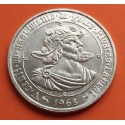 ..PORTUGAL 50 ESCUDOS 1968 CABRAL PLATA SC SILVER SILBER