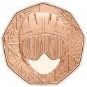 . 1 coin AUSTRIA 5 EUROS 2023 CERDITO - LA FELICIDAD DE AÑO NUEVO MONEDA DE COBRE SC Osterreich coin