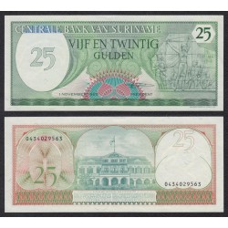 . SURINAM 25 GULDEN 1991