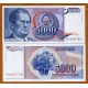 . YUGOSLAVIA 5000 DINARA 1985 TITO Pick 93 SC BILLETE DINAR