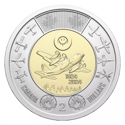 CANADA 1 DOLAR 2013 GANSO LATON PROOF BRASS PRESTIGE