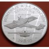 . 1 Moneda 5 ONZAS x ESPAÑA 25 EUROS 1997 AVIONES HOMENAJE A LA AVIACION @IMPERFECCIONES@ MONEDA DE PLATA