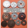 .. @RARAS@ PALESTINA Serie completa de 8 Monedas 1 + 2 + 5 + 10 + 20 + 50 + 100 MILS 1927 a 1946 PLATA - COBRE - NICKEL