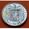 . @RARA VARIANTE PLUS CON V@ ESPAÑA 10 CENTIMOS 1940 JINETE IBERICO MONEDA DE ALUMINIO SC Imperfecciones ESTADO ESPAÑOL