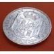 @PRECIOSA@ ESPAÑA Reina ISABEL II 1 ESCUDO 1866 Ceca de MADRID KM.626.1 MONEDA DE PLATA BRILLO y COLOR ORIGINALES